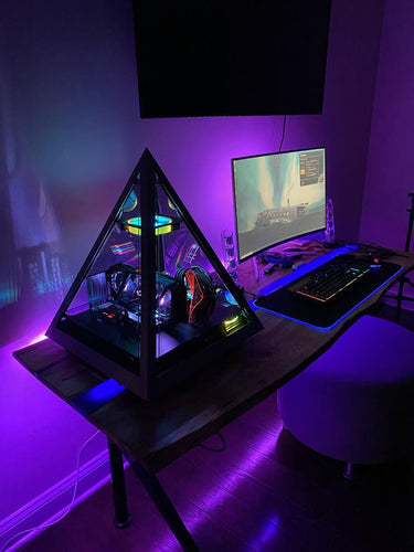 Example of illuminati custom build computer, actual design is not identical